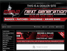 Tablet Screenshot of marlintactical.net